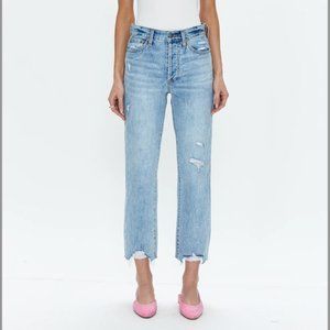 Pistola Charlie High Rise Classic Straight Ankle - Dolores Park